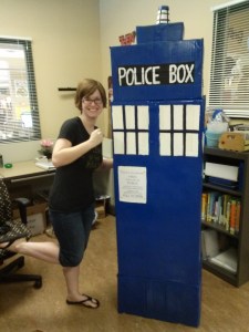 Running to catch the Doctor!